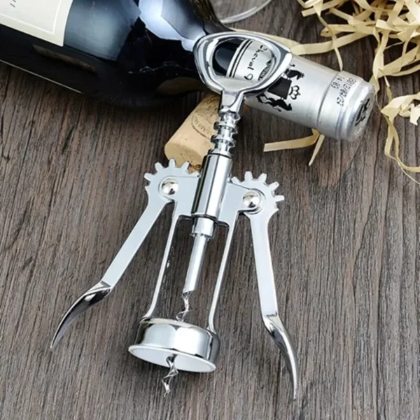 Red Wine Bottle Opener Beer Driver SteelWine Corkscrew Wine Opener Multifunctional Stainless Corkscrew Kitchen Supplies - 图片 2