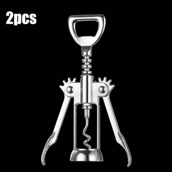 Red Wine Bottle Opener Beer Driver SteelWine Corkscrew Wine Opener Multifunctional Stainless Corkscrew Kitchen Supplies - 图片 8