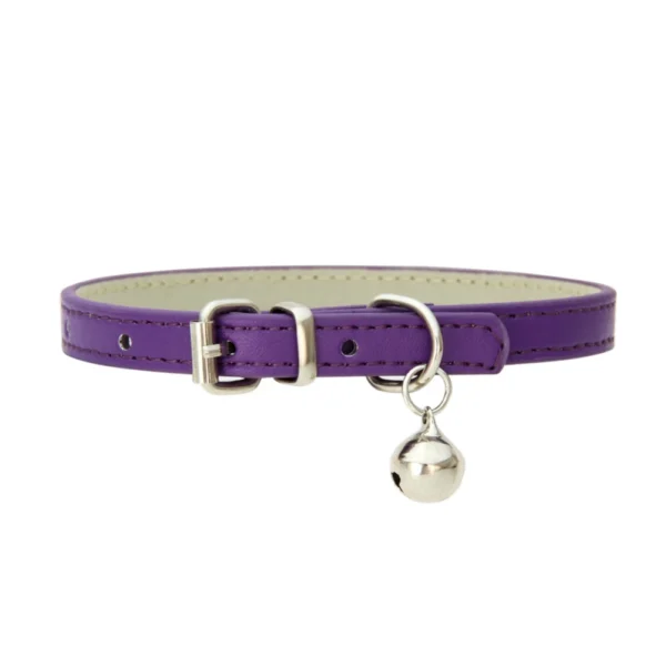 Pu Leather Japanese Bell Cat Collar High Quality Soft Leather Pet Traction Skin Friendly Puppy Collars Outdoor Kitten Supplies - 图片 11