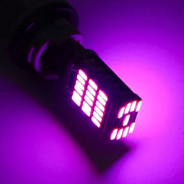 2PCS T15 W16W 921 912 T16 902 LED Bulbs High Power 45pcs 4014SMD Super Bright 1200LM Replace For Car Reversing Light White Red - 图片 7