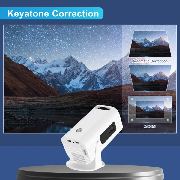 Salange P330 Projector Smart WiFi BT5.0 280ANSI 1080P Sync SAMSUNG Android iphone Screen Home Theater for 4K Video - 图片 5