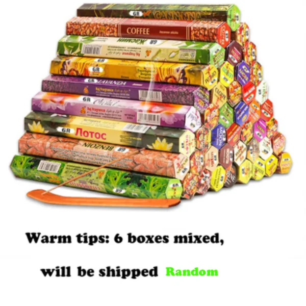 Artracyse 120 Sticks India Coconut Incense Sandalwood Household Bedroom Toilet Toilet Agarwood Tibetan Line Aromatherapy - Image 39